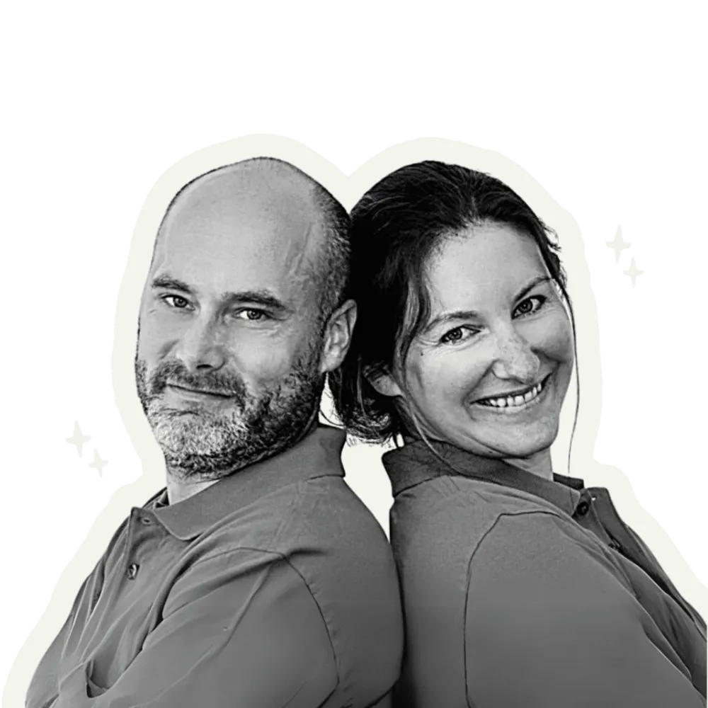 Émilie et Grégory, fondateurs de CLUB TIDY