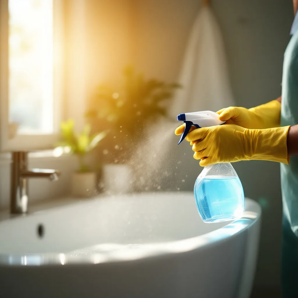 Nettoyage à la vapeur sèche d'un intérieur sain