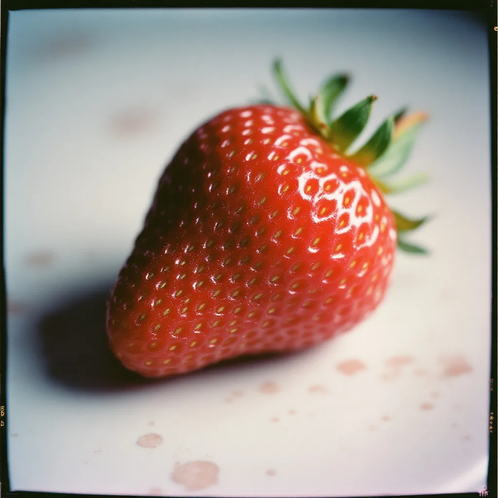 Enlever une tache de fraise sur un tissu