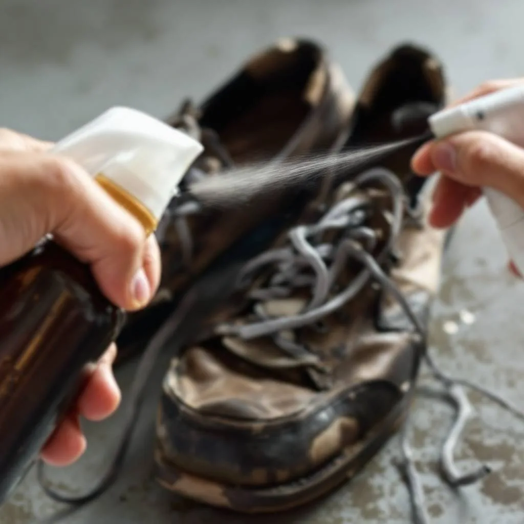 Enlever l'odeur des chaussures