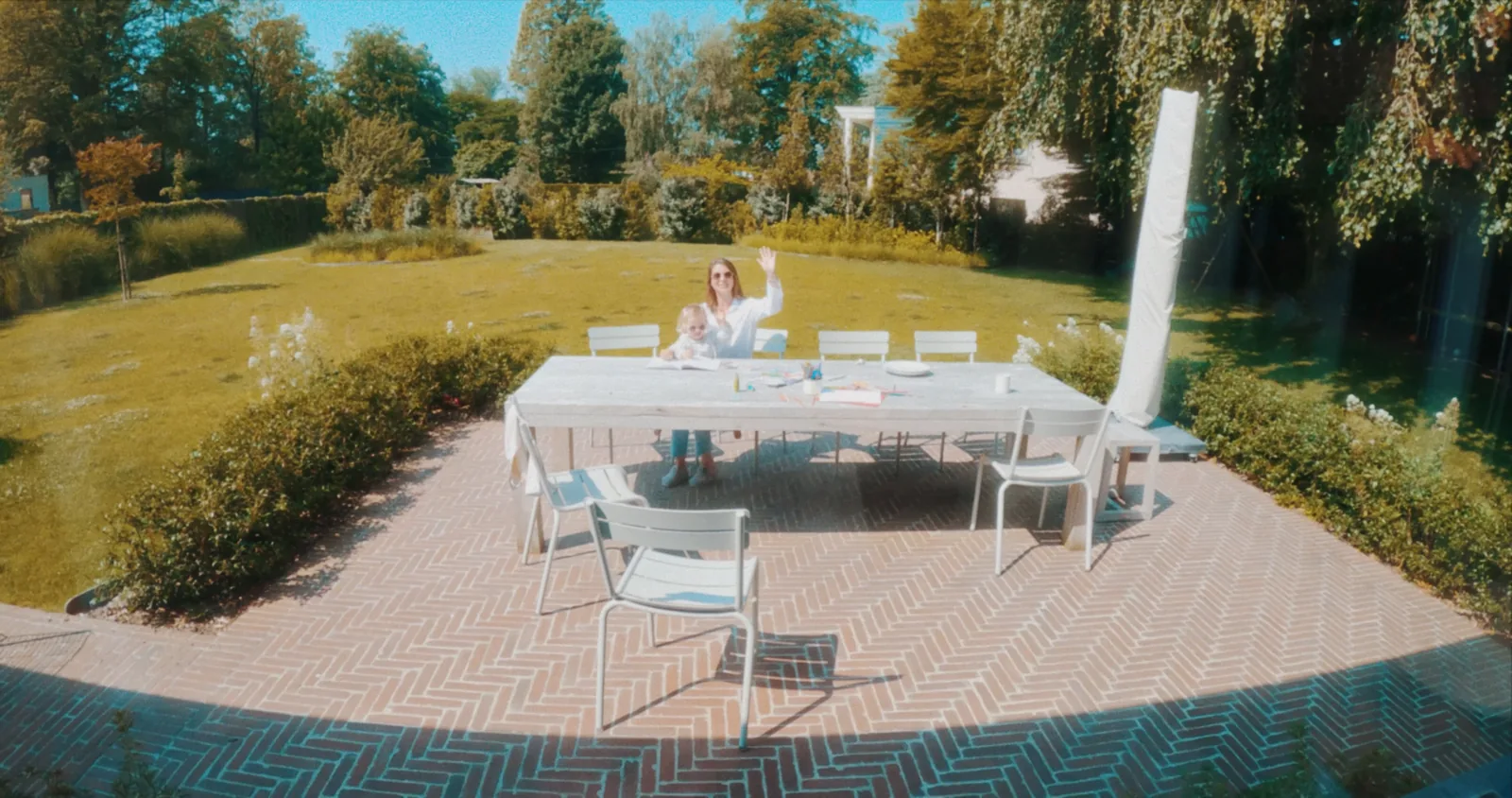 Nettoyer une terrasse
