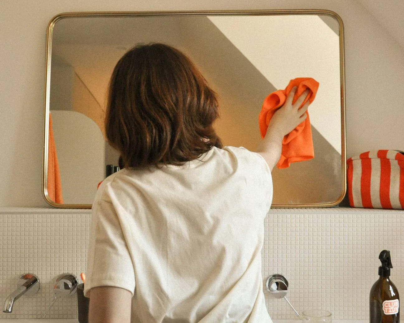 Nettoyer un miroir