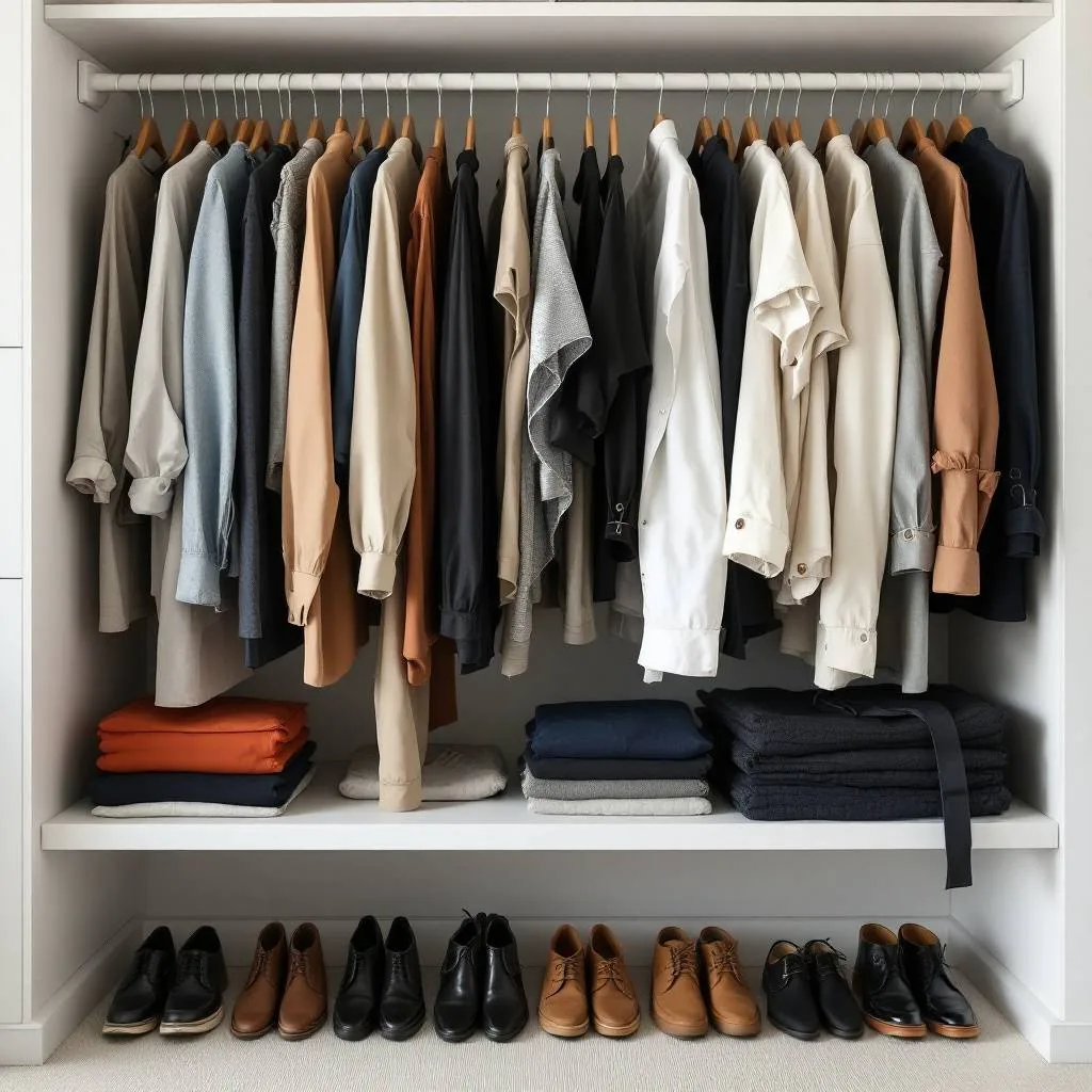 Le rangement des vêtements