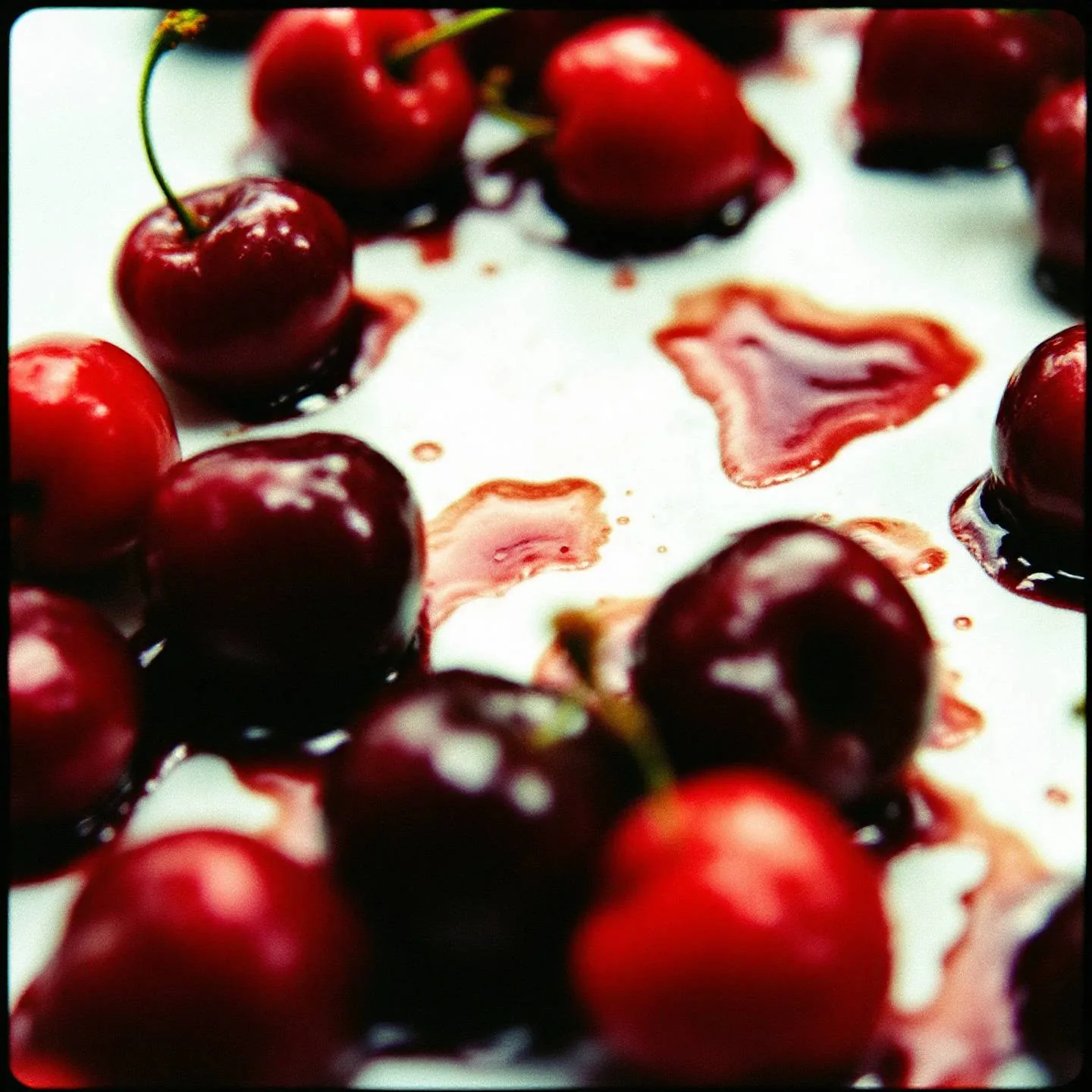 Enlever une tache de cerise