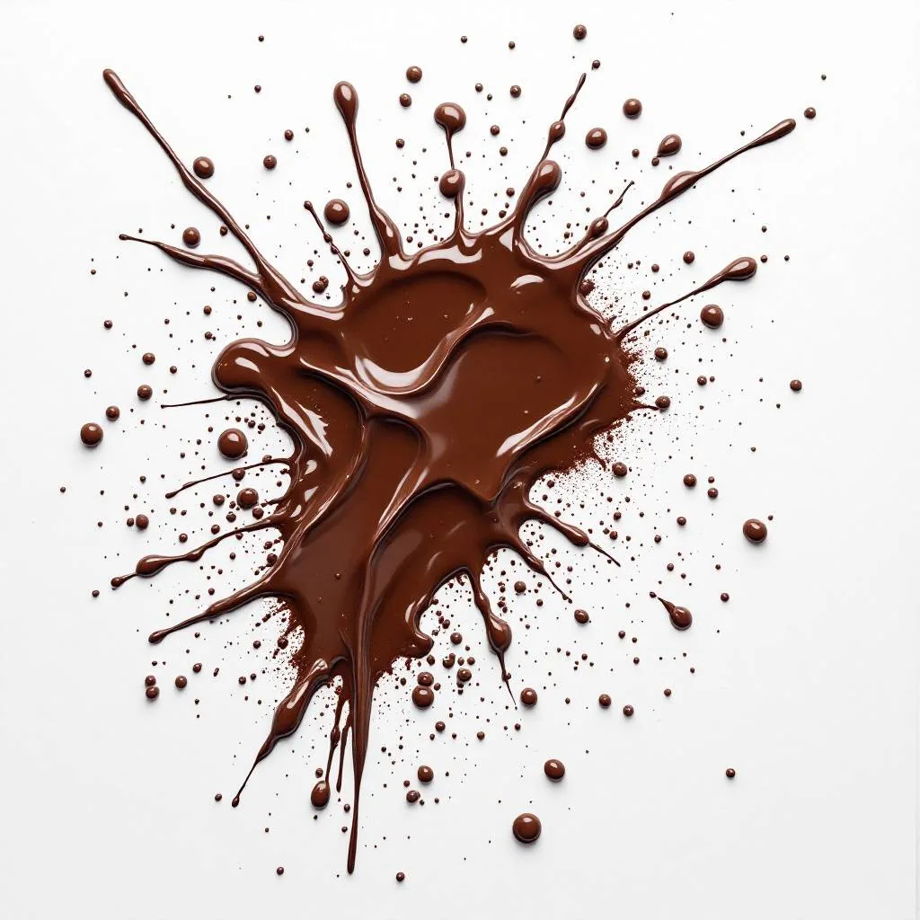 Enlever une tache de chocolat