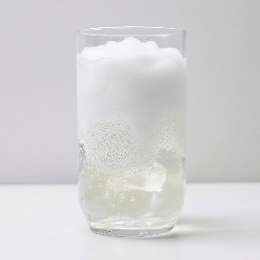 Bicarbonate de soude et vinaigre blanc