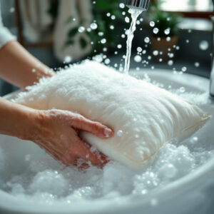 Comment laver un oreiller en plume