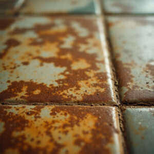 Comment enlever de la rouille sur du carrelage