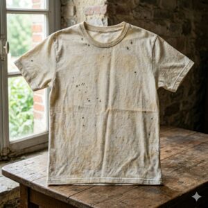 Nettoyer un tissu piqué par l'humidité