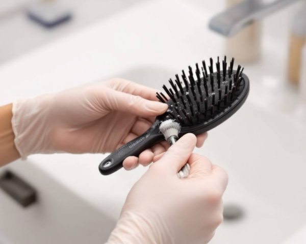 astuces nettoyer brosse à cheveux​ efficacement